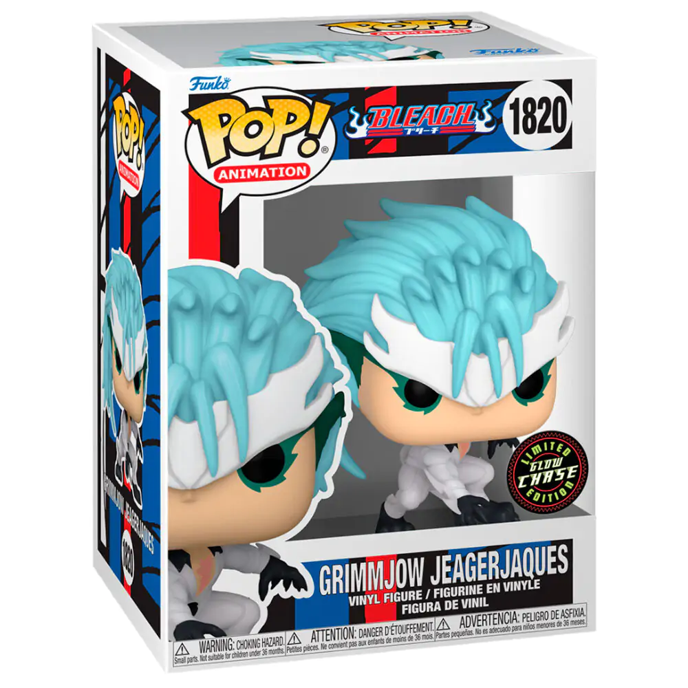 Funko POP figurka Bleach Grimmjow Jeagerjaques Chase fotografii produktu