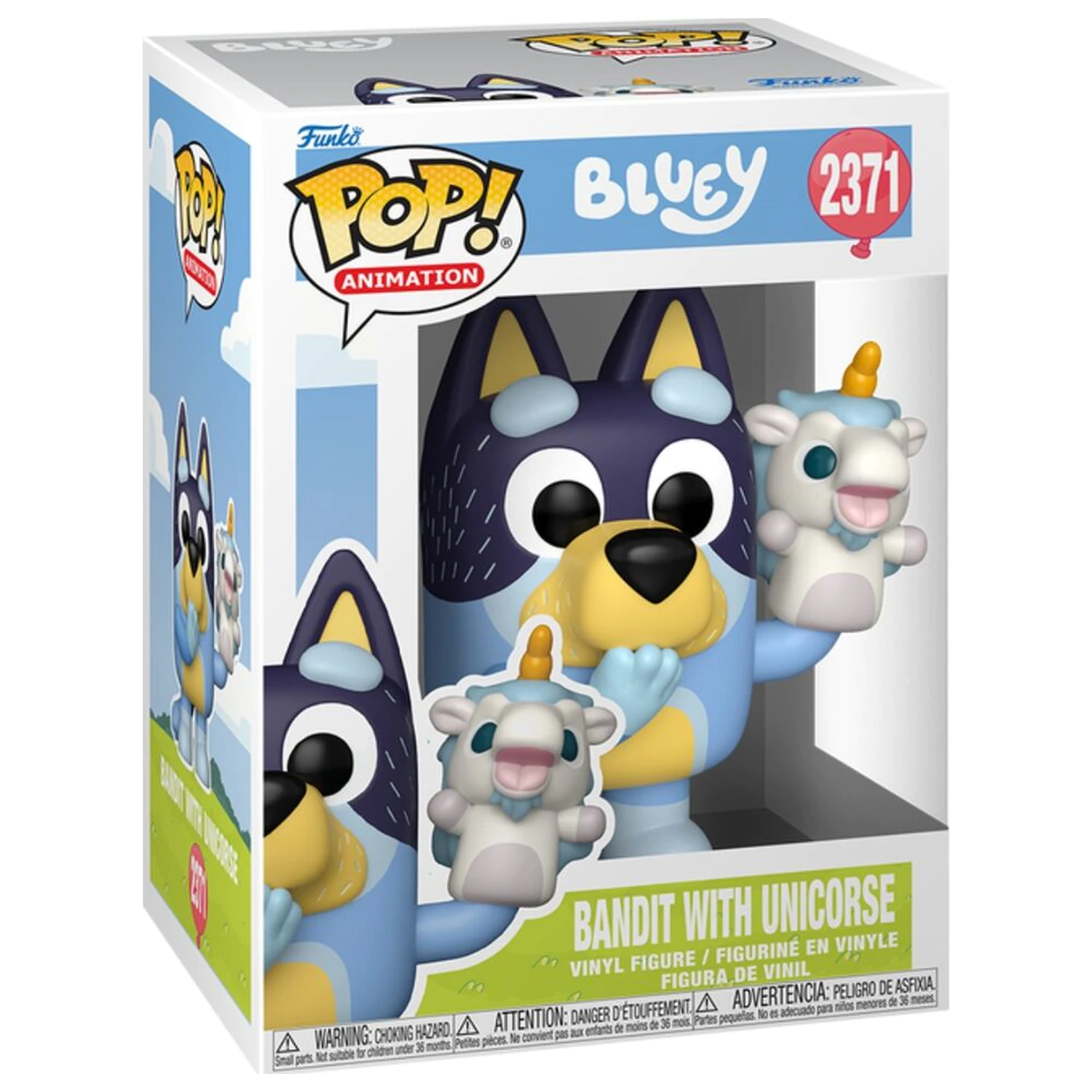 Funko POP figurka Bluey Bandit with Unicourse fotografii produktu