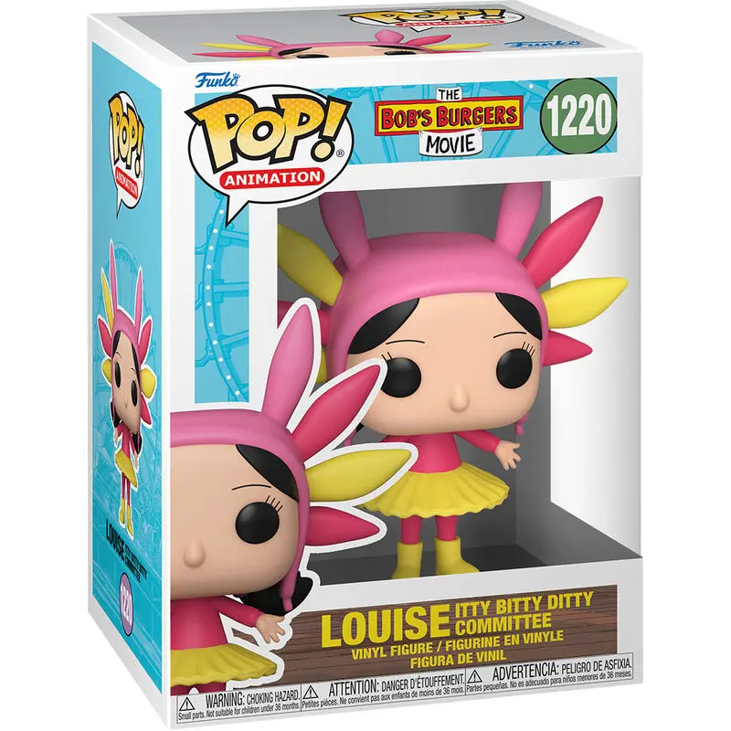 The Bob's Burgers Movie POP! Pride vinylová figurka Louise Itty Bitty Ditty Committee 9 cm fotografii produktu