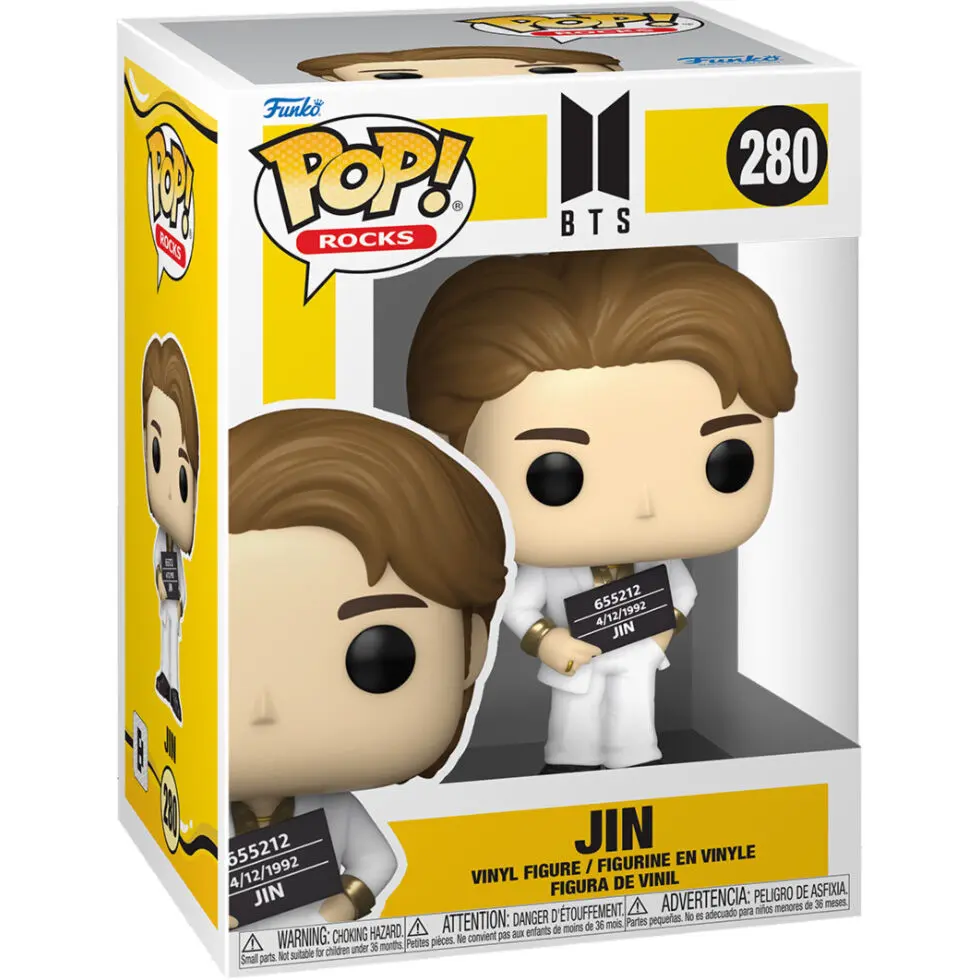 BTS POP! Rocks vinylová figurka Butter Jin 9 cm fotografii produktu