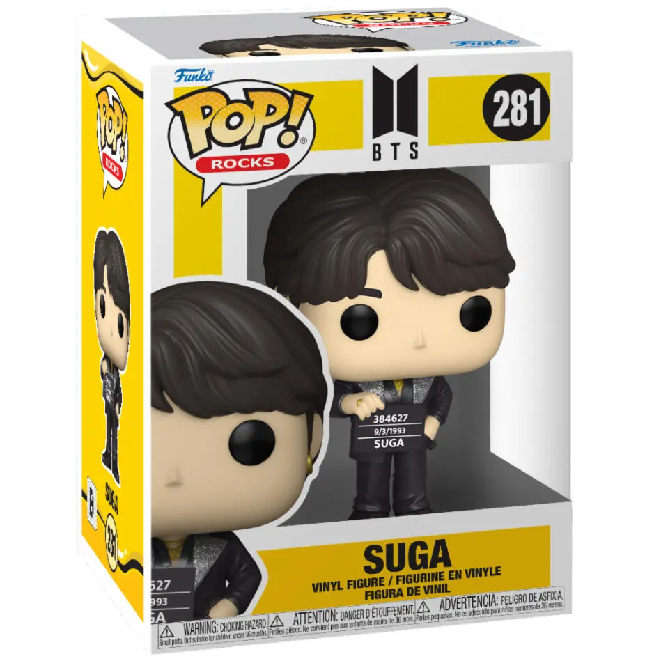 BTS POP! Rocks Vinylová figurka Butter Suga 9 cm fotografii produktu