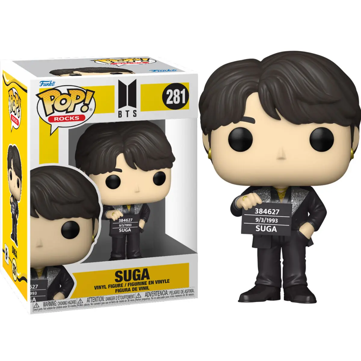 BTS POP! Rocks Vinylová figurka Butter Suga 9 cm fotografii produktu