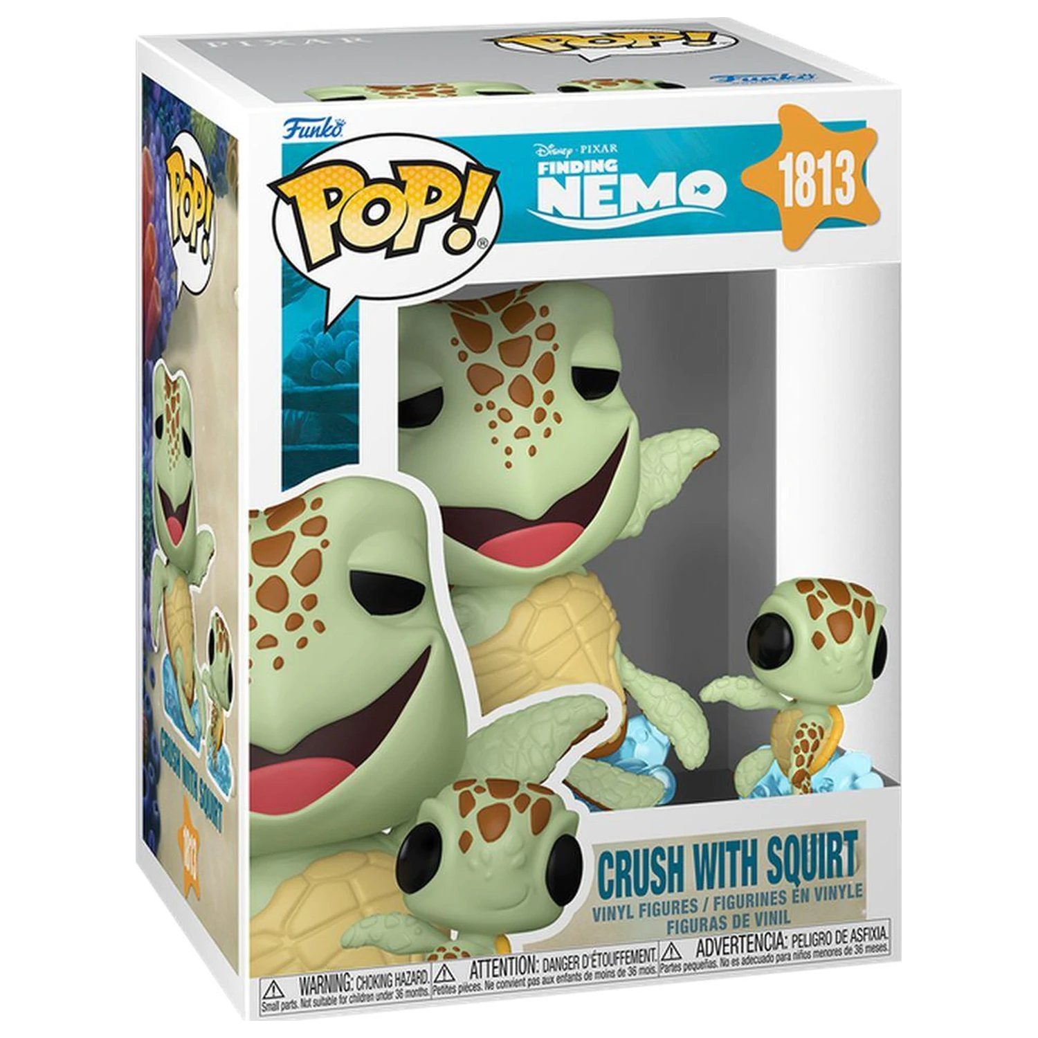 Funko POP figurka & Buddy Disney Pixar Hledá se Nemo Crush se Squirten fotografii produktu