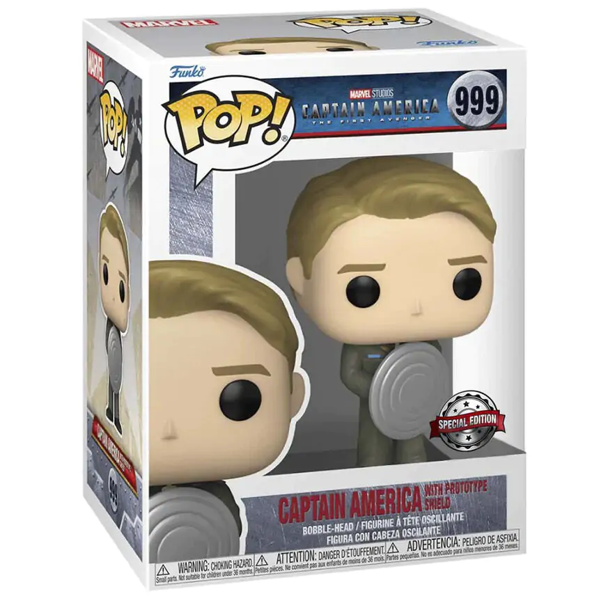 POP figurka Marvel Captain America - Captain America Exclusive fotografii produktu