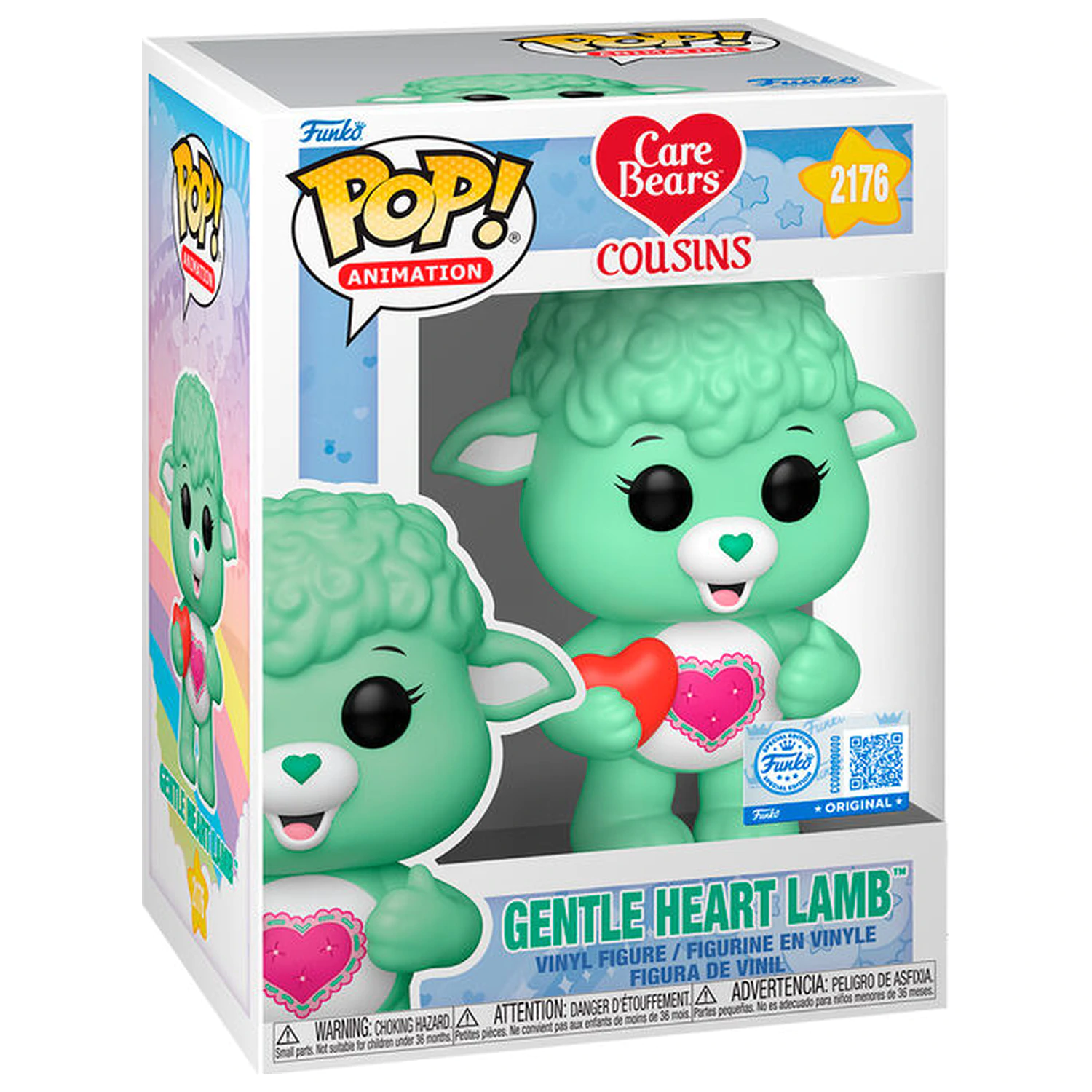 Funko POP figurka Care Bears Gentle Heart Lamb Exclusive fotografii produktu