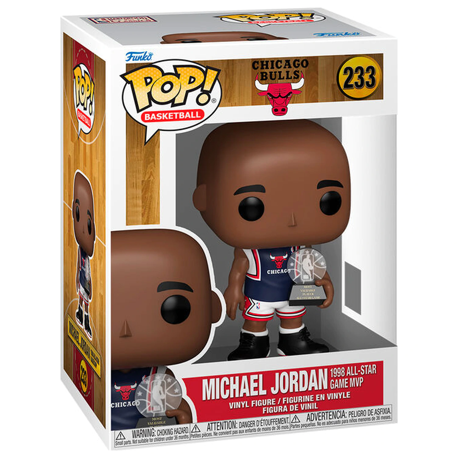 Funko POP figurka Chicago Bulls Michael Jordan 1998 All-Star Game MVP fotografii produktu