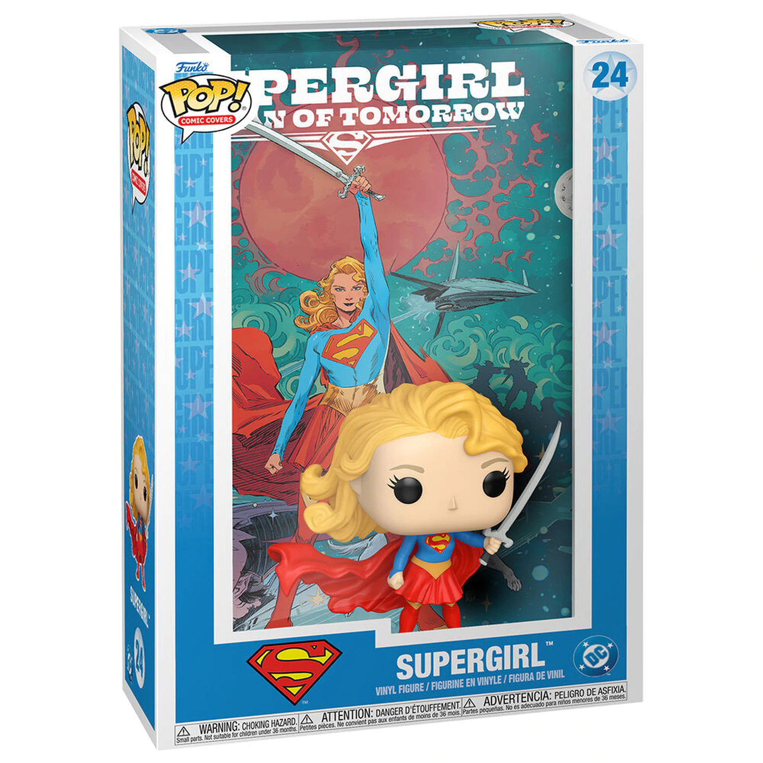 Funko POP figurka Obálka komiksu DC Comics Supergirl fotografii produktu