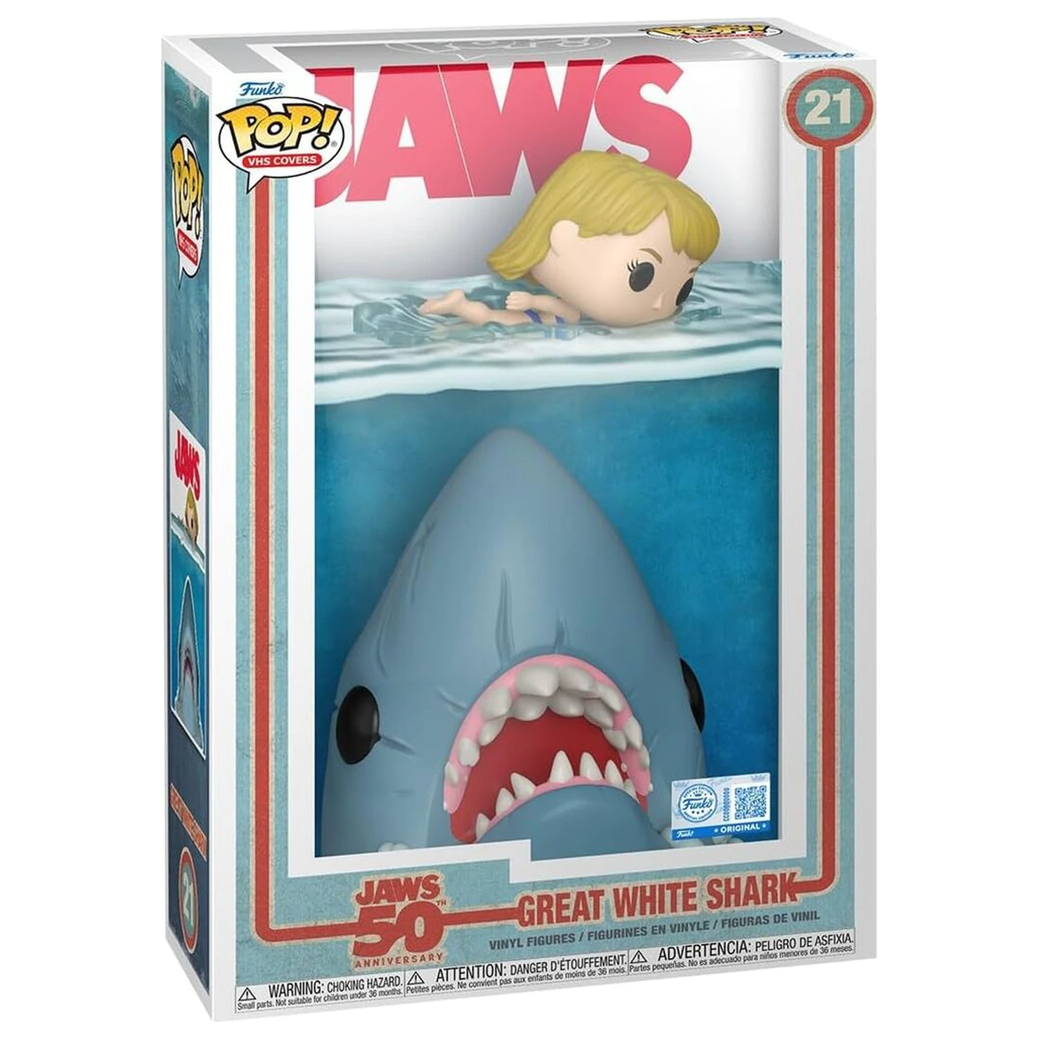 Funko POP figurka Comic Cover Jaws Great White Shark Exclusive fotografii produktu