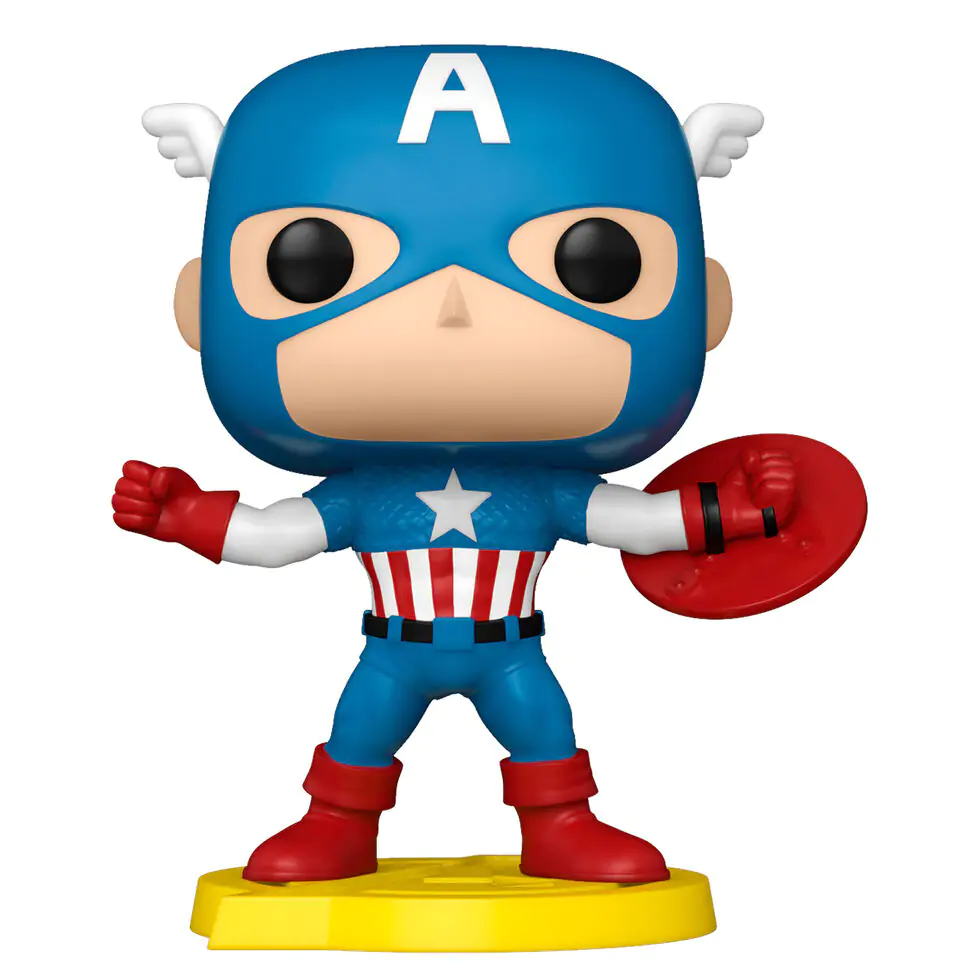 Funko POP figurka Comic Cover Marvel Avengers Captain America Exclusive fotografii produktu