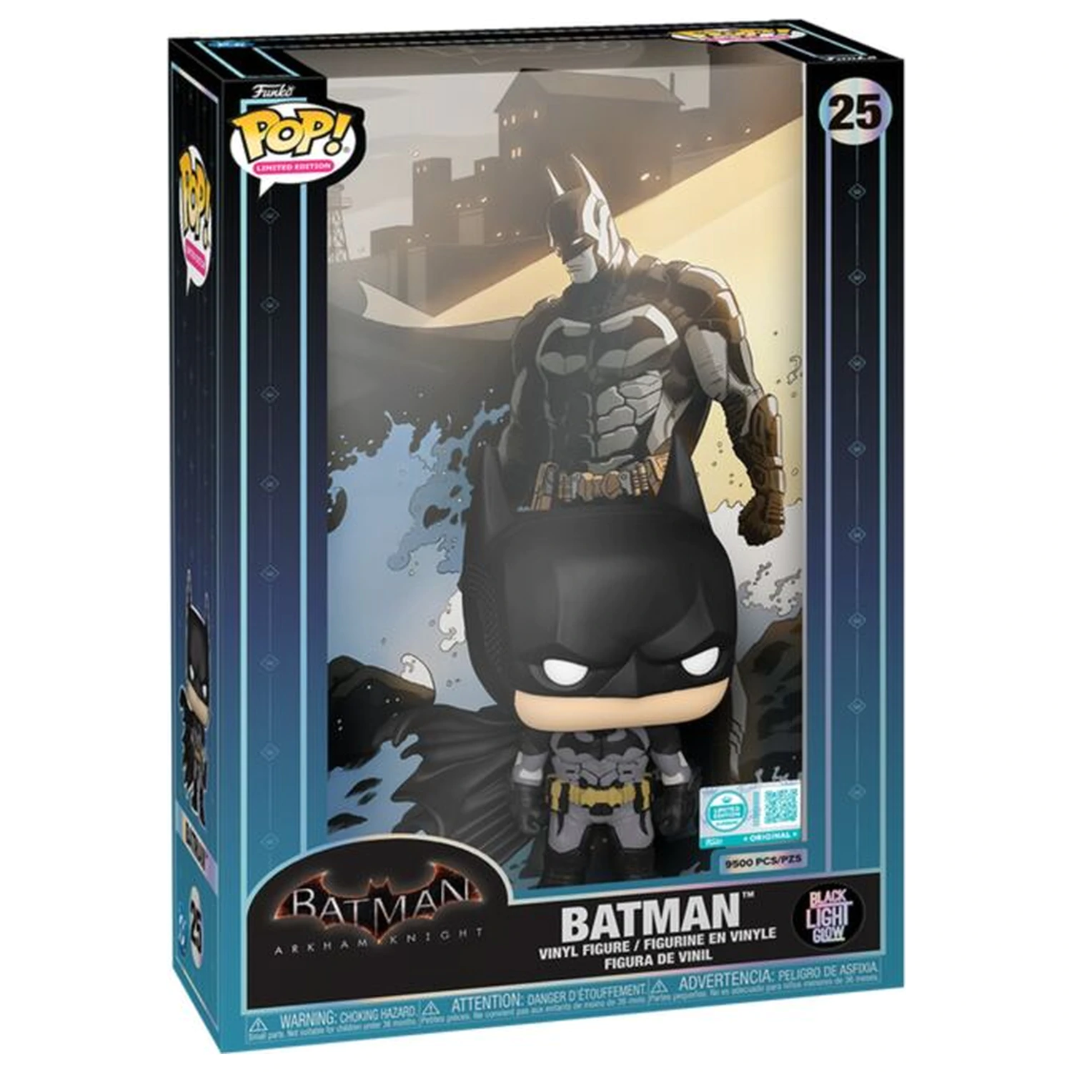 Funko POP figurka Comic Covers Batman Arkham Blacklight fotografii produktu