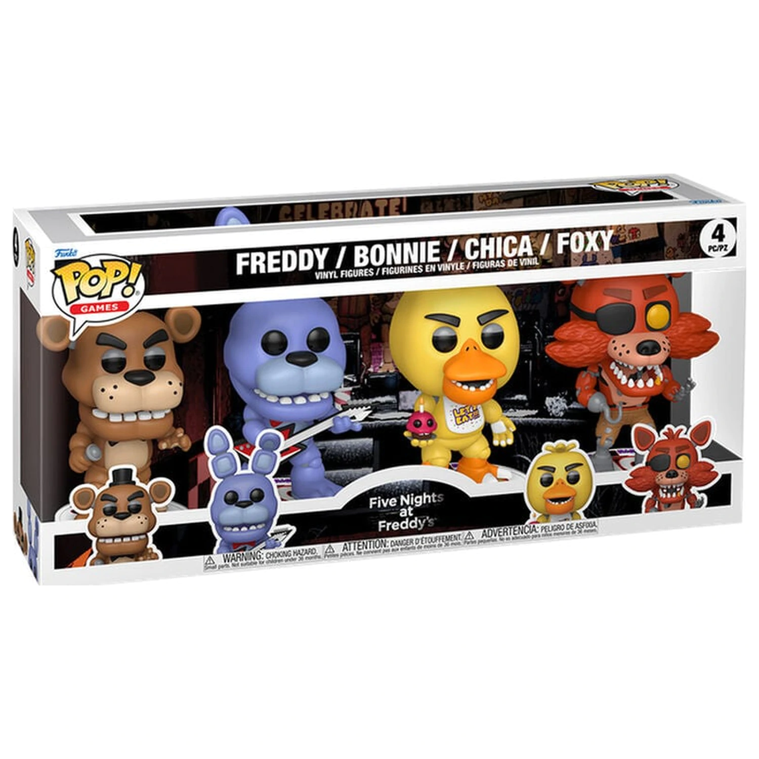 Funko POP balení 4 figurek Five Nights at Freddys fotografii produktu