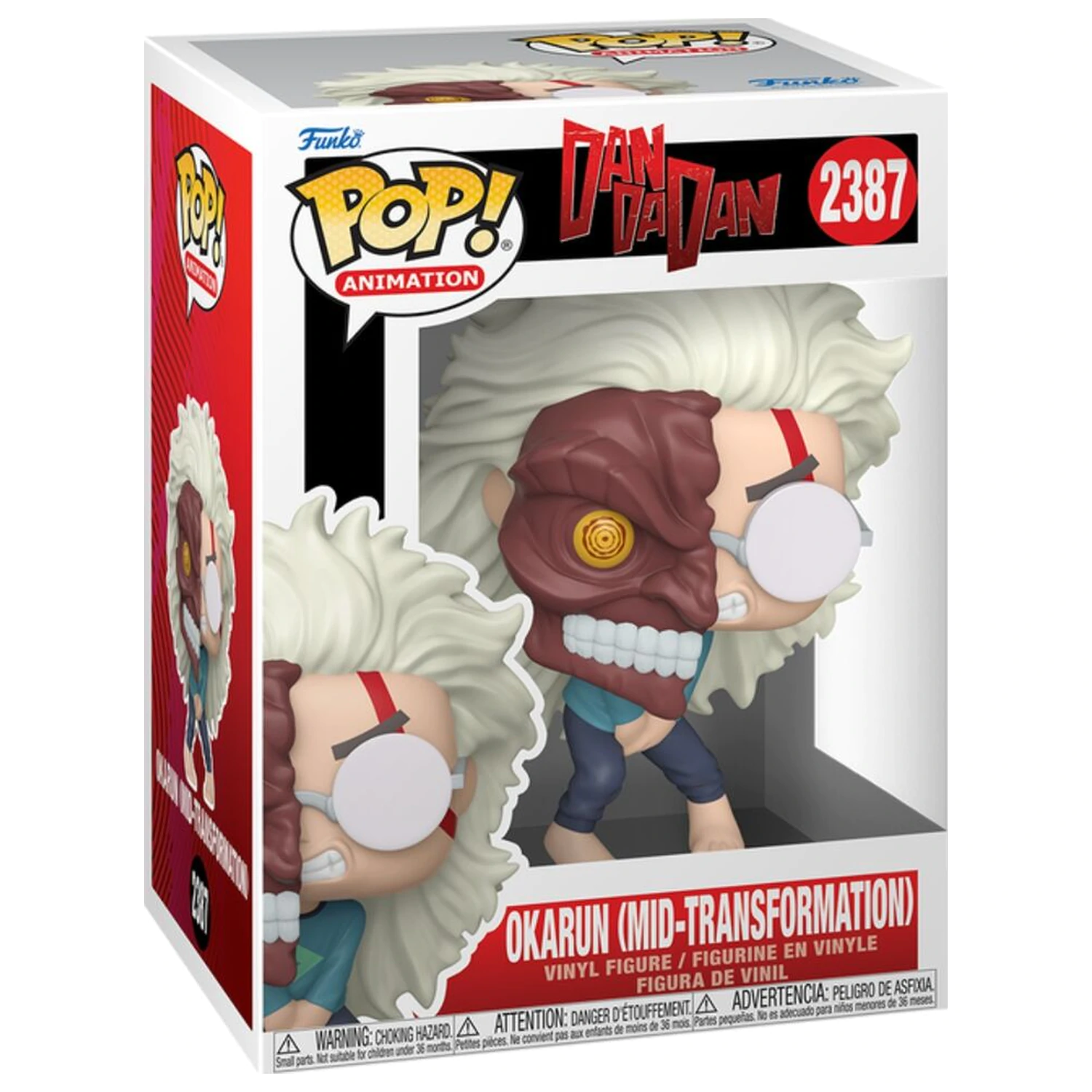 Funko POP figurka Dandadan Okarun Mid-Transformation fotografii produktu
