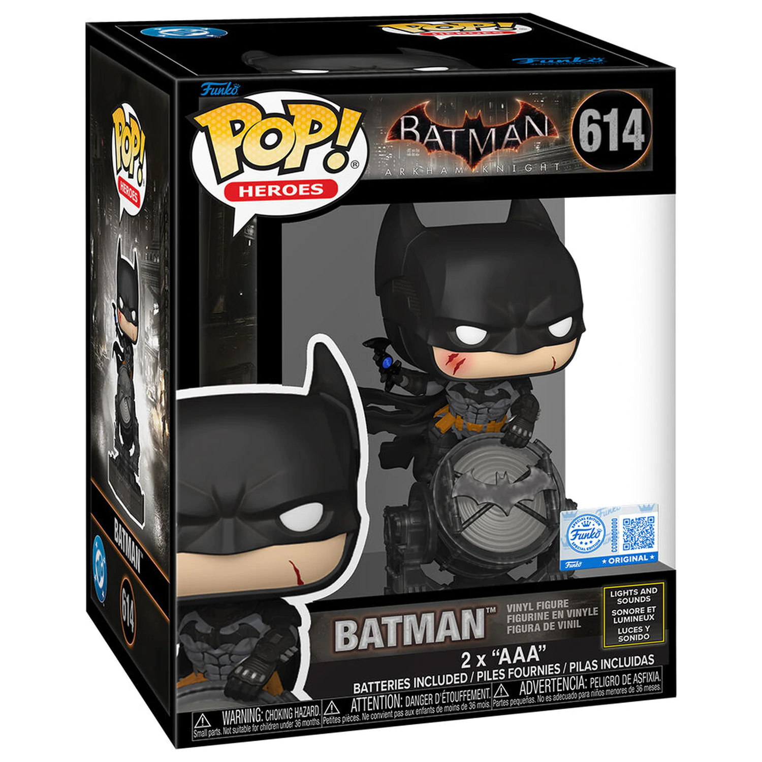 Funko POP figurka Premium DC Comics Batman Arkham Knight Batman [POŠKOZENÉ BALENÍ] fotografii produktu