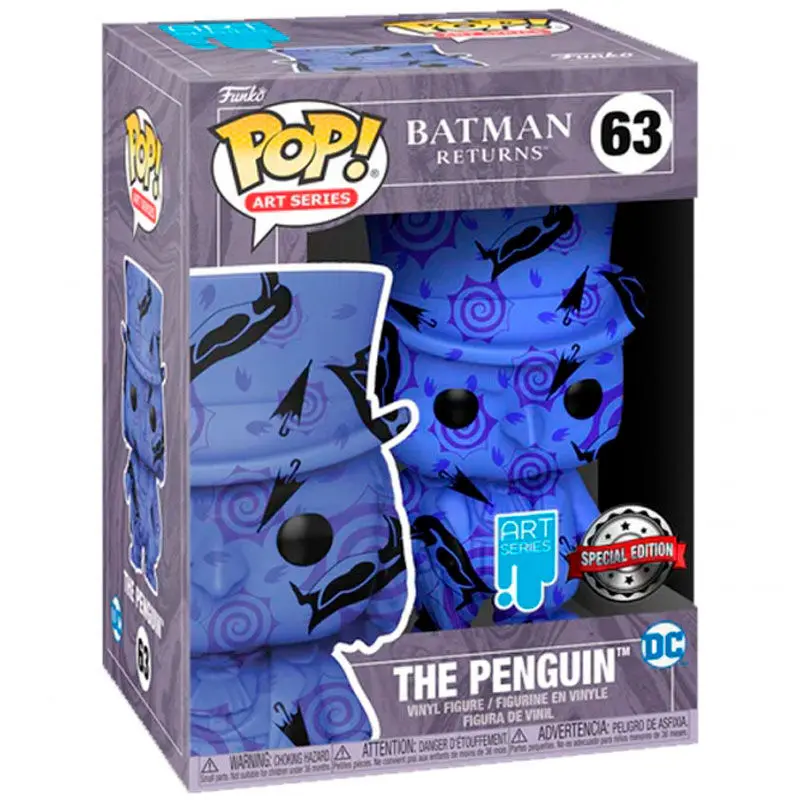 DC Comics POP! Artist Series Vinylová figurka Tučňák 9 cm fotografii produktu