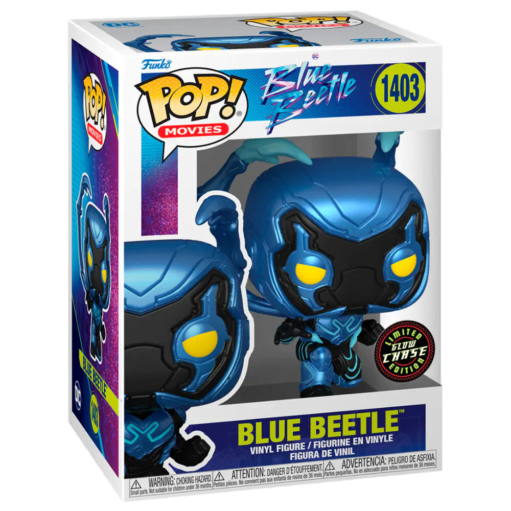 POP figurka DC Comics Blue Beetle - Blue Beetle Chase [POŠKOZENÝ OBAL] fotografii produktu