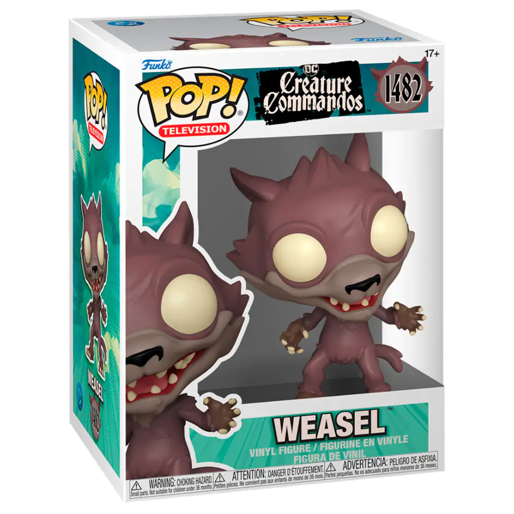 Funko POP figurka DC Comics Creature Commando Weasel fotografii produktu