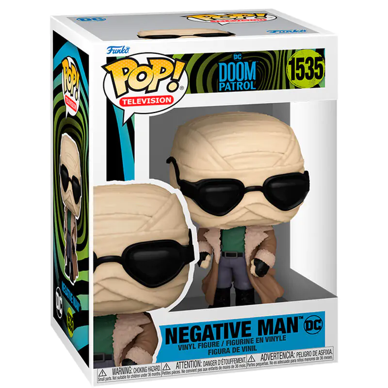 Funko POP figurka DC Comics Doom Patrol Negative Man fotografii produktu