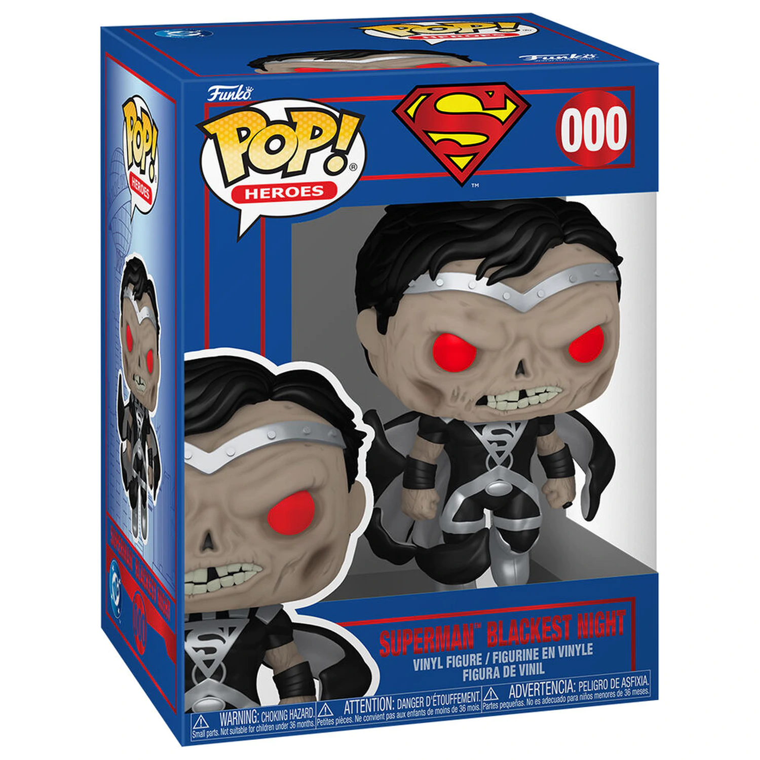 Funko POP figurka DC Comics Superman - Superman Blackest Night fotografii produktu