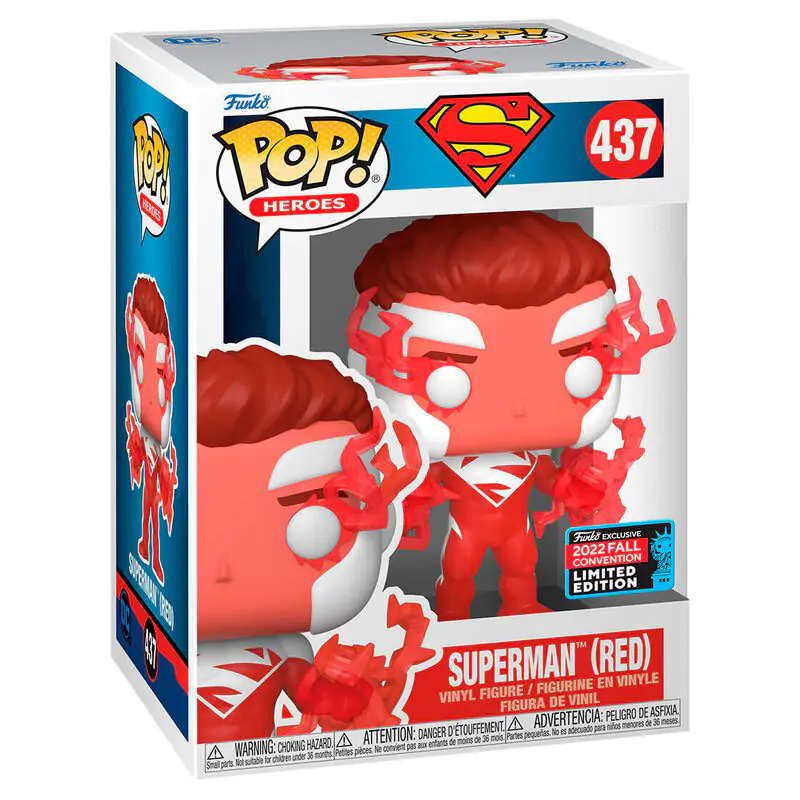 POP figurka DC Comics Superman - Superman červená Exkluzivní fotografii produktu