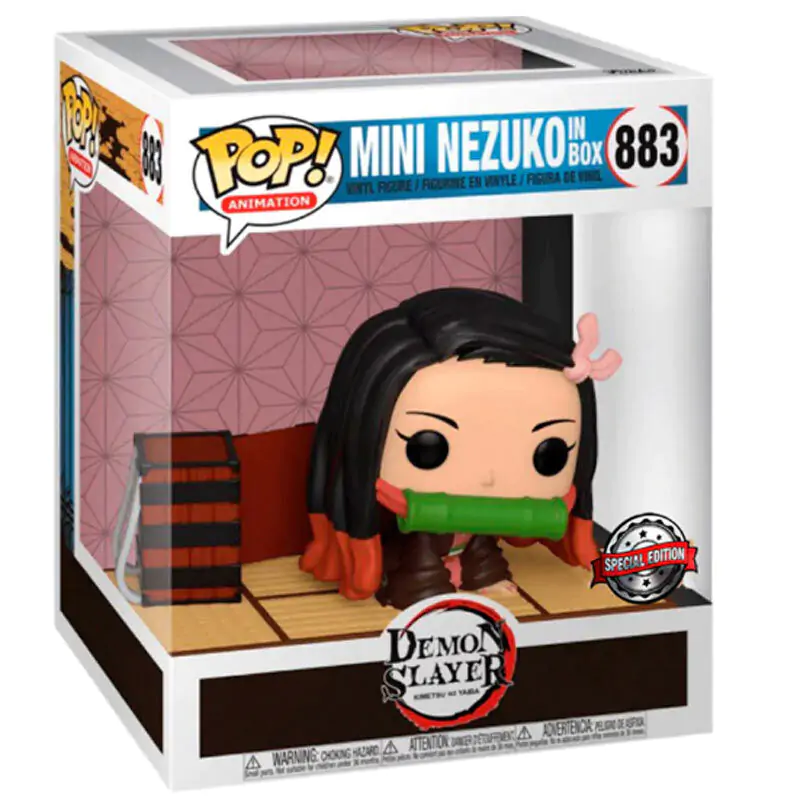 POP figurka Deluxe Demon Slayer Kimetsu no Yaiba Mini Nezuko Exclusive fotografii produktu