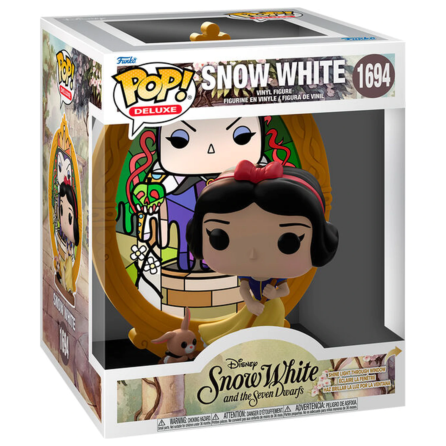 Funko POP figurka Deluxe Disney Sněhurka - Snow White Evil Queen Stained Glass fotografii produktu