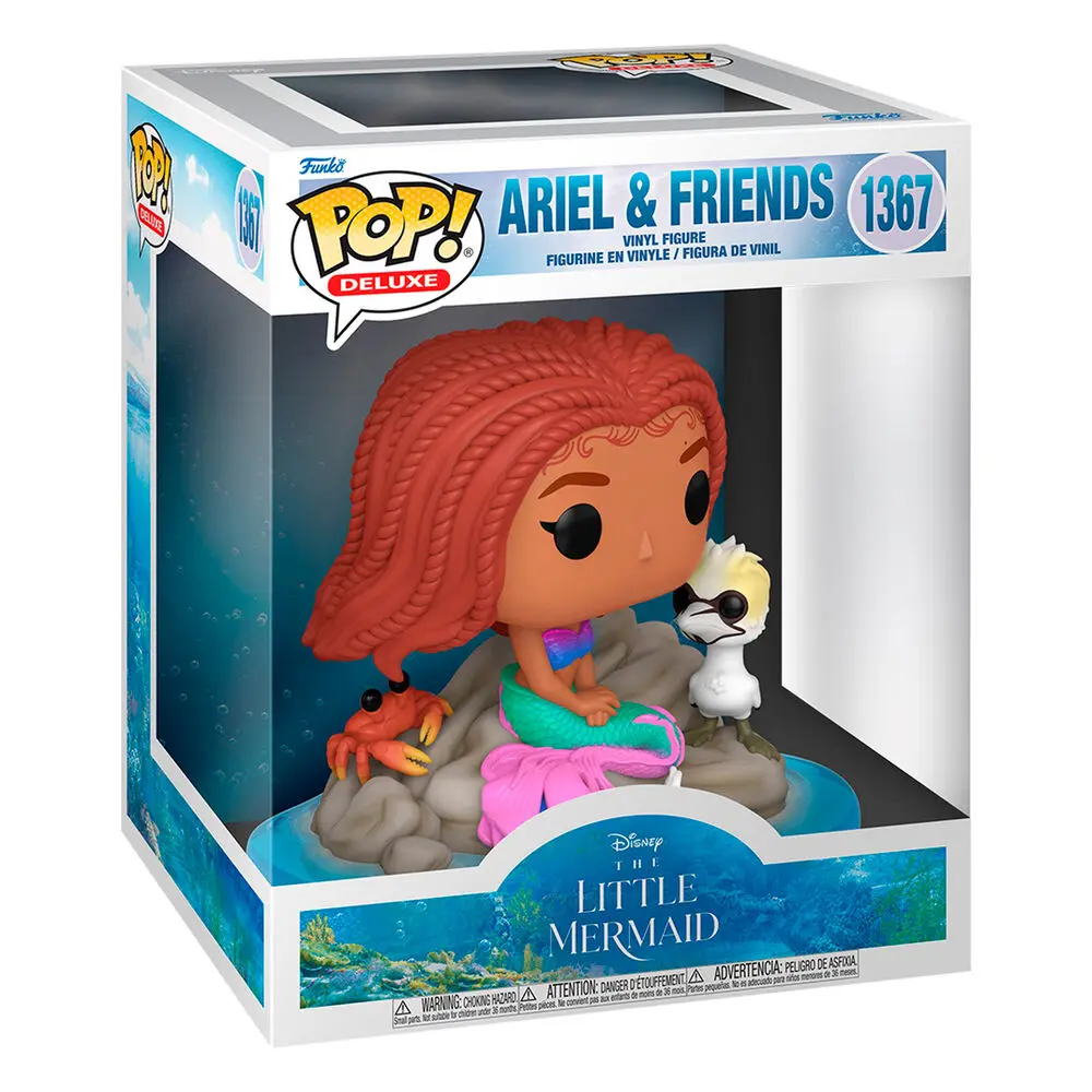 The Little Mermaid POP! Deluxe Vinylová figurka Ariel a přátelé 9 cm fotografii produktu