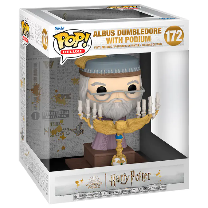 Funko POP figurka Deluxe Harry Potter a vězeň z Azkabanu - Dumbledore s pódiem fotografii produktu