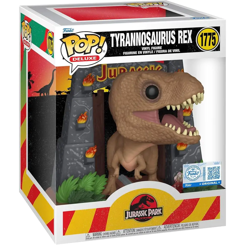 Funko POP figurka Deluxe Jurassic Park Tyrannosaurus Rex Exclusive fotografii produktu