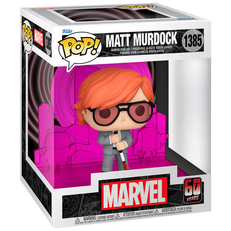 Daredevil 60. výročí Funko POP! Deluxe vinylová figurka Matt Murdock s Radarem 13 cm fotografii produktu