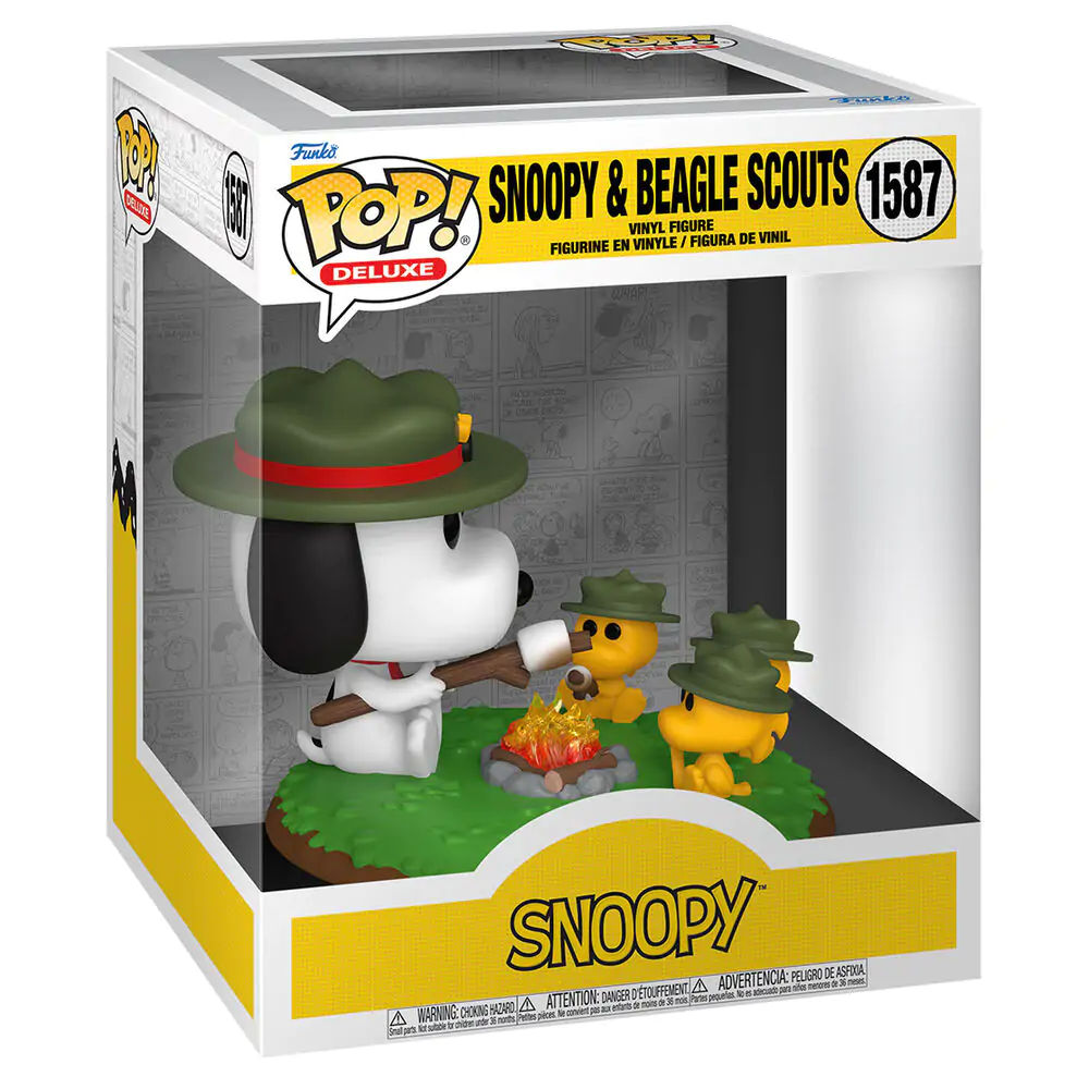 Funko POP figurka Deluxe Peanuts Snoopy & Beable Scouts fotografii produktu