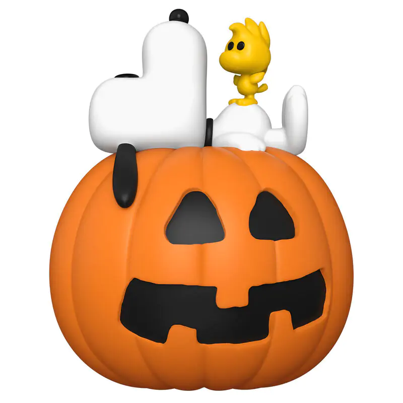 Funko POP figurka Deluxe Peanuts Snoopy & Woodstock s dýní fotografii produktu