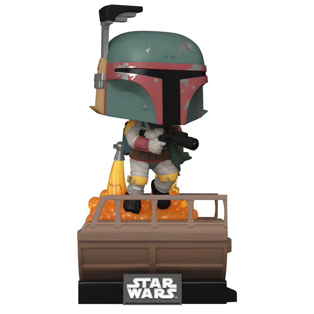 Sběratelská figurka POP Deluxe Star Wars Boba Fett Exclusive fotografii produktu