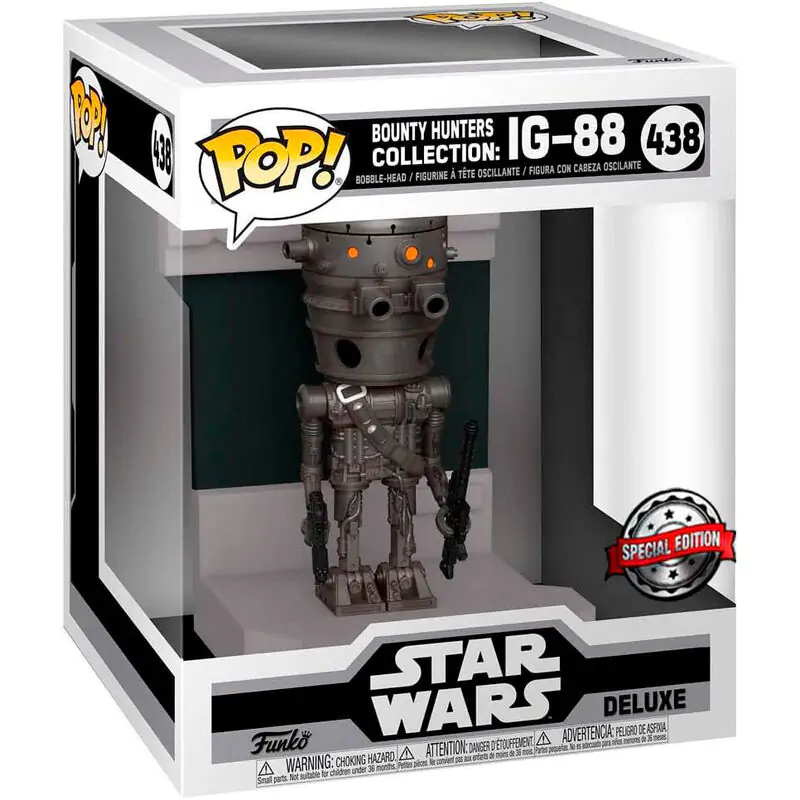 POP figurka Deluxe Star Wars Lovci odměn IG-88 Exkluzivní fotografii produktu