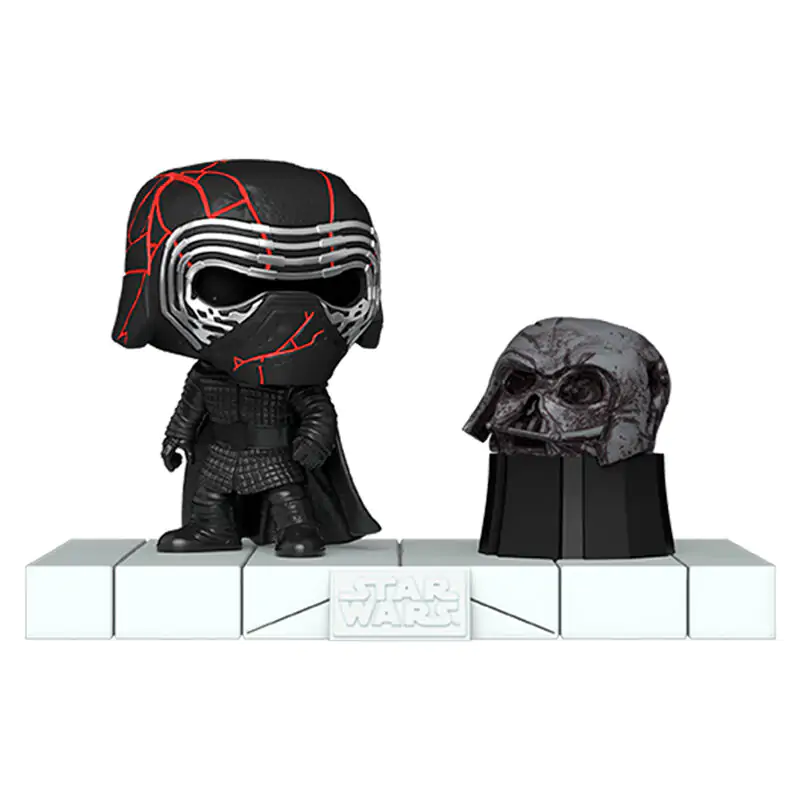 Funko POP figurka Deluxe Star Wars Kylo Ren s helmou Darth Vadera fotografii produktu