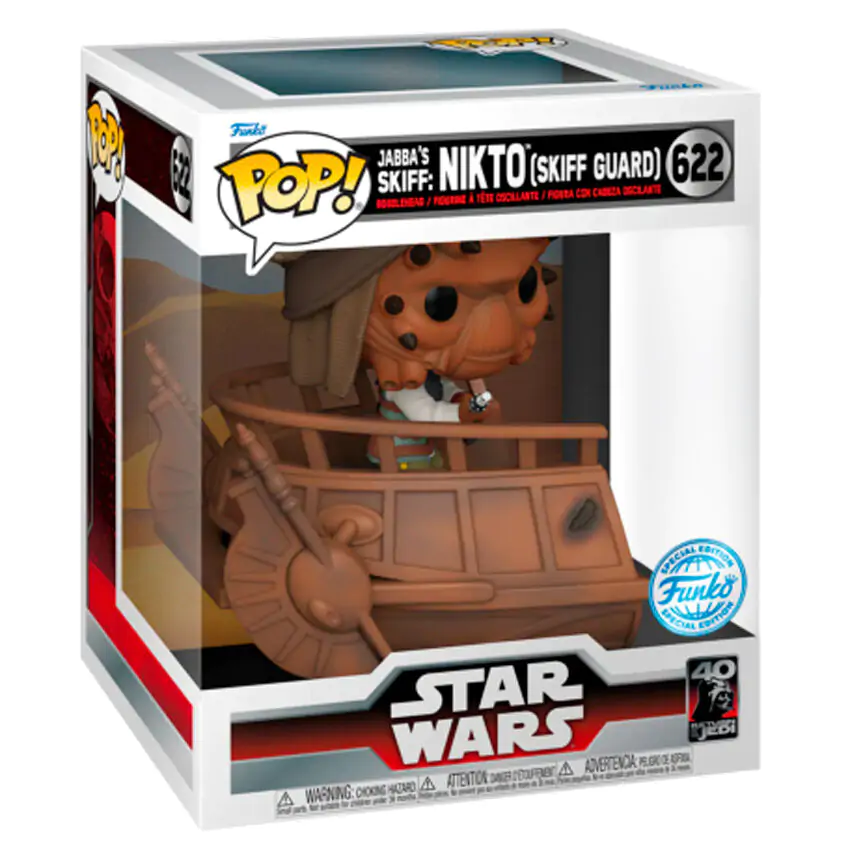 POP figurka Deluxe Star Wars Nikto Skiff Guard Exclusive fotografii produktu