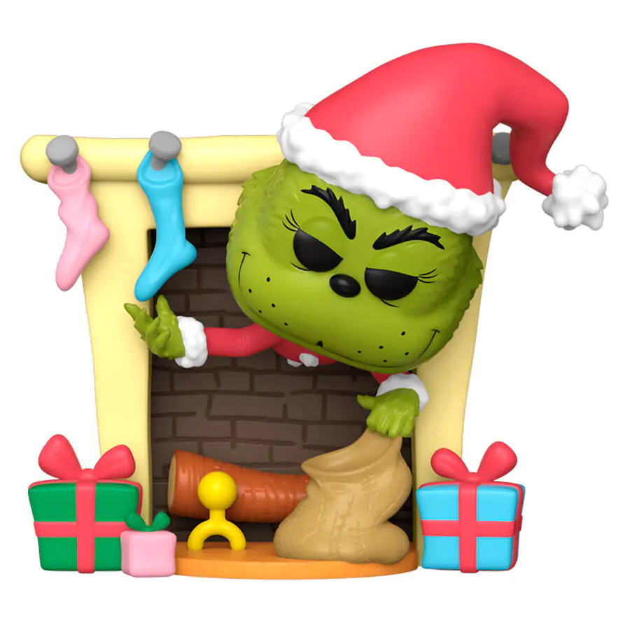 Funko POP figurka Deluxe The Grinch s taškou fotografii produktu