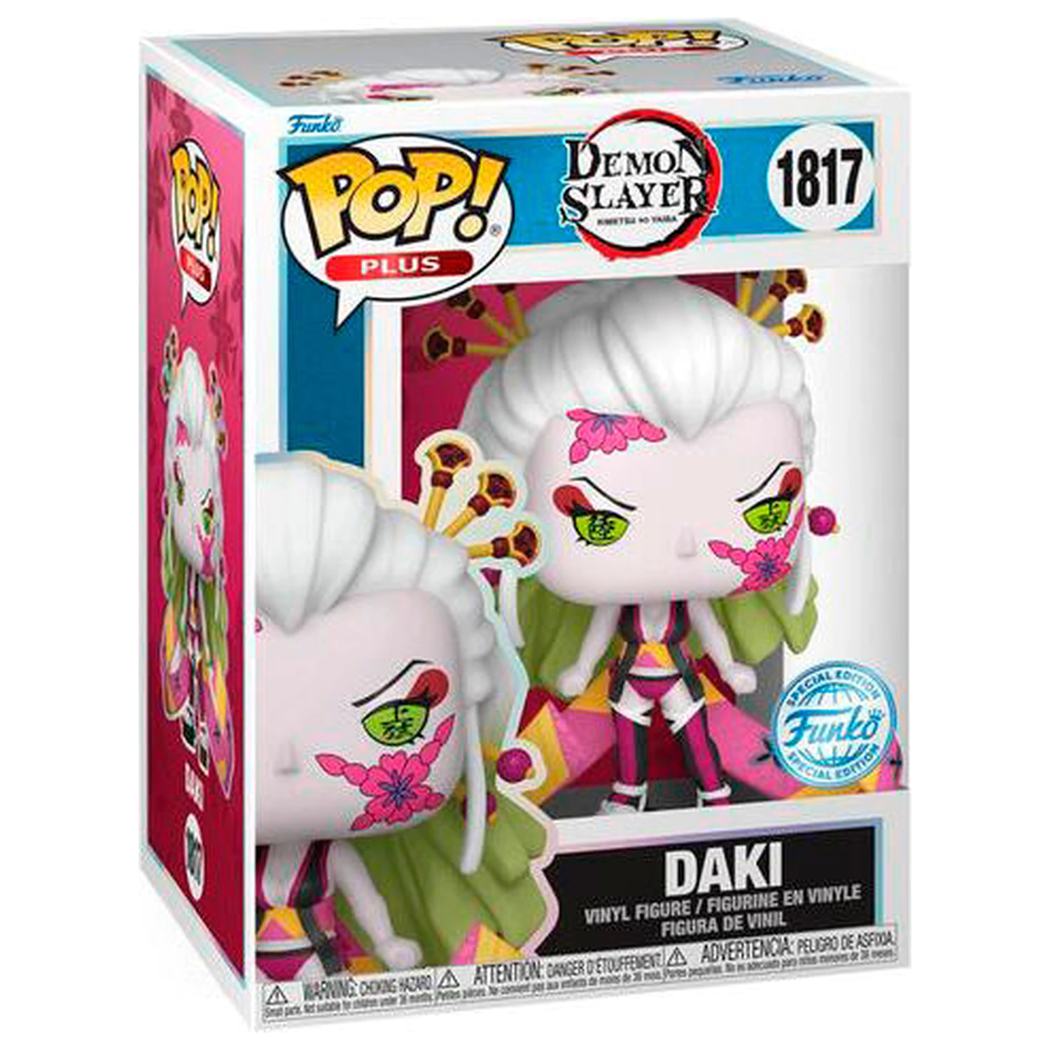 Funko POP figurka Demon Slayer Kimetsu no Yaiba Daki Exclusive fotografii produktu