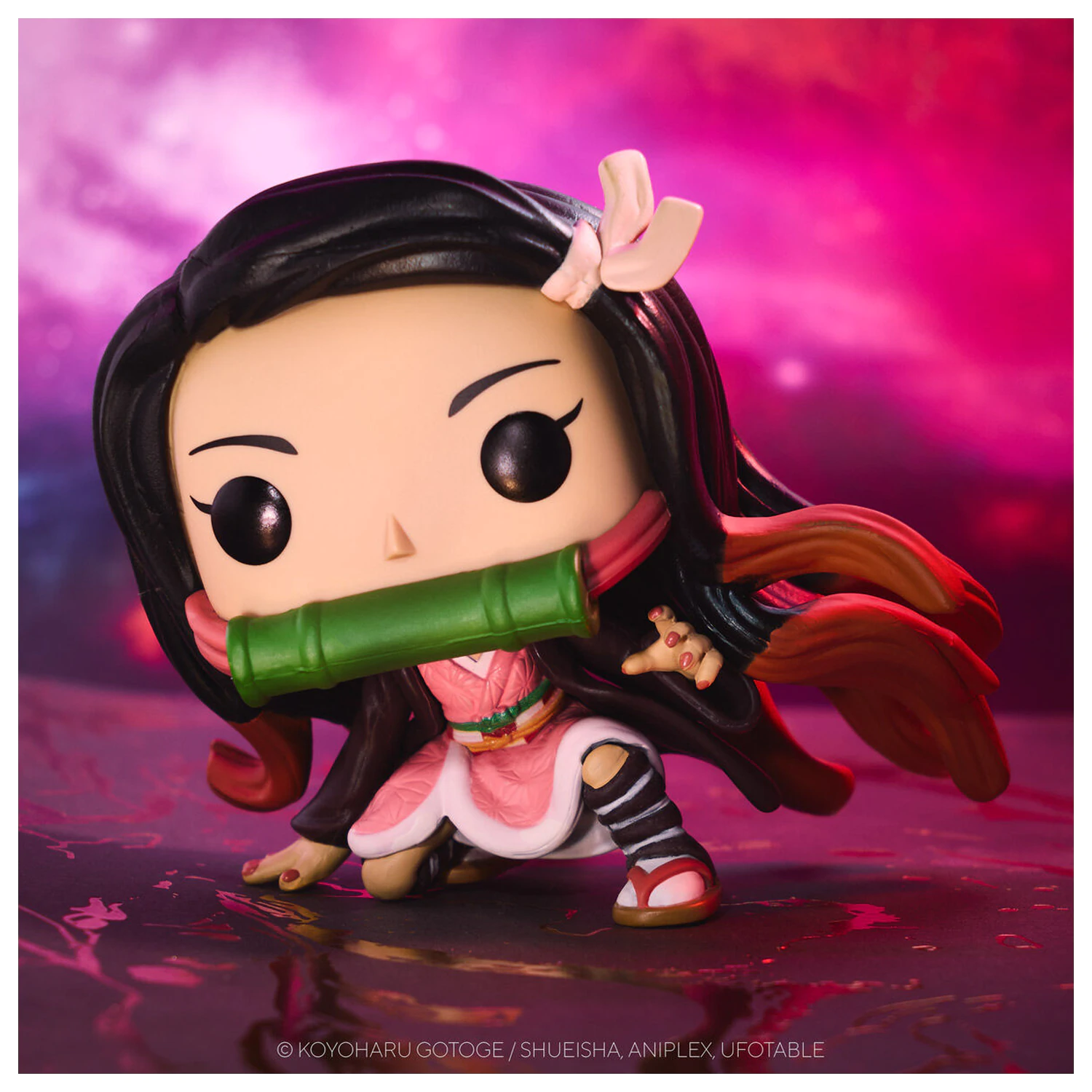 Demon Slayer POP! Animation vinylová figurka Nezuko Kamado 9 cm fotografii produktu