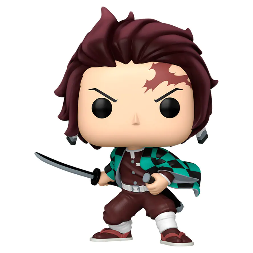 Funko POP figurka Demon Slayer Kimetsu no Yaiba Tanjiro Kamado 25cm fotografii produktu