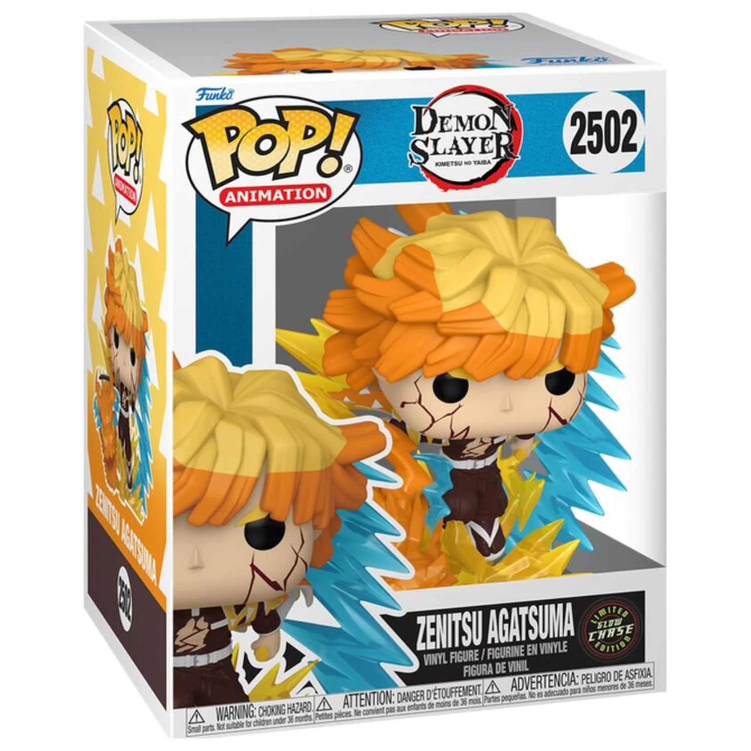 Funko POP figurka Premium Demon Slayer Zenitsu Agatsuma Glow fotografii produktu