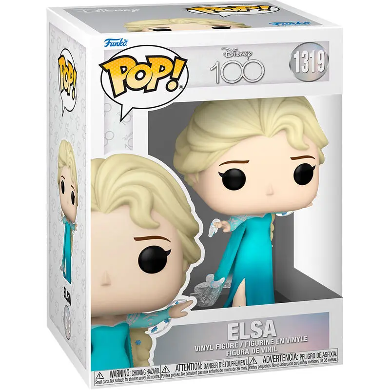 Disney's 100. výročí POP! Disney Vinyl Figurka Elsa 9 cm fotografii produktu