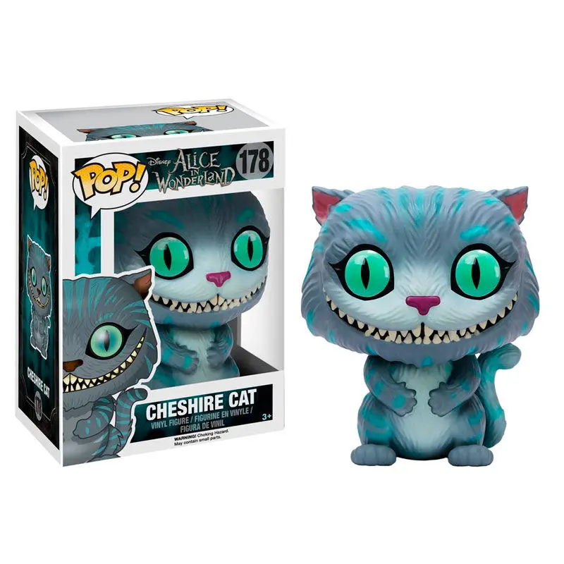 Alice in Wonderland 2010 POP! Disney Vinyl Figurka Cheshire Cat 9 cm fotografii produktu