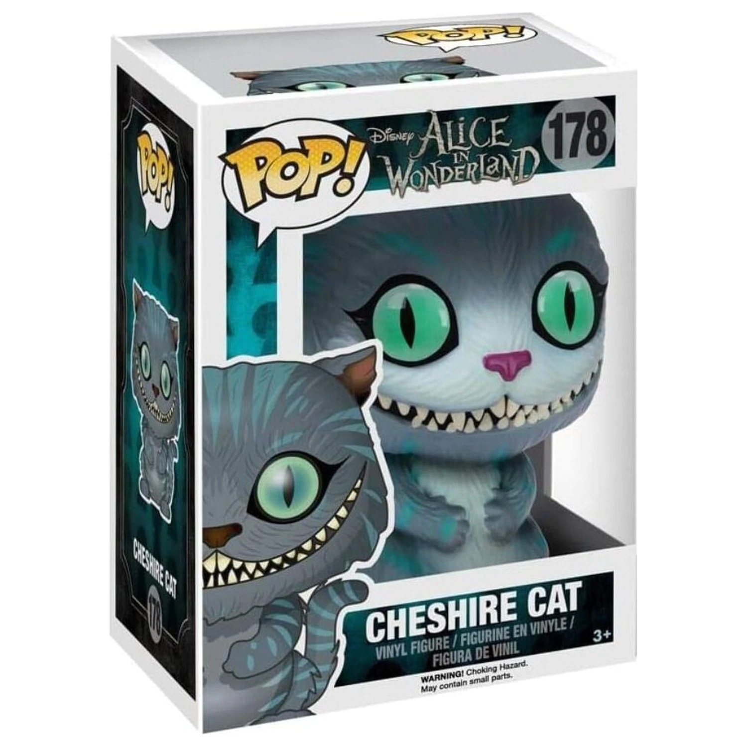 Alice in Wonderland 2010 POP! Disney Vinyl Figurka Cheshire Cat 9 cm fotografii produktu