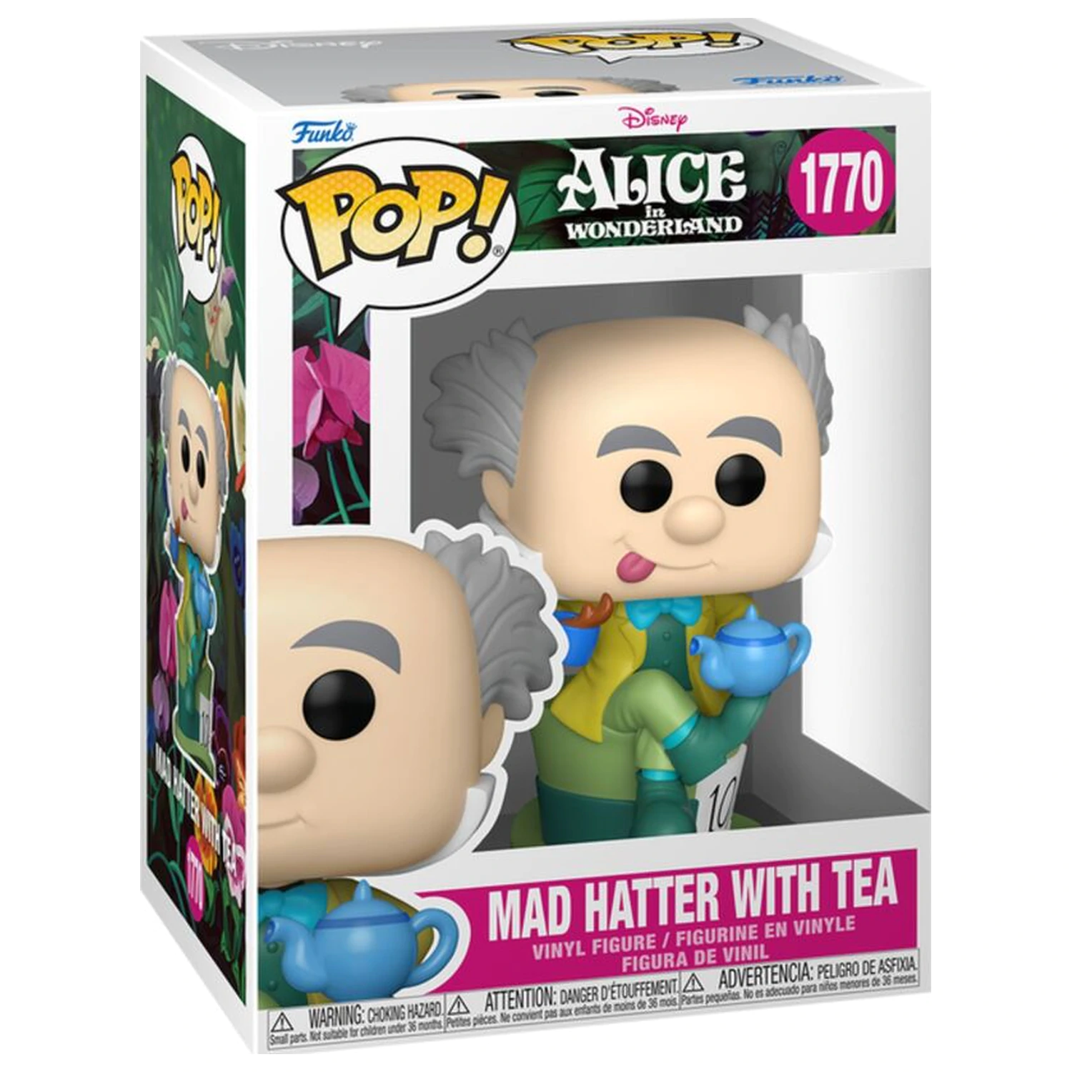 Funko POP figurka Disney Alice In Wonderland Mad Hatter With Tea fotografii produktu