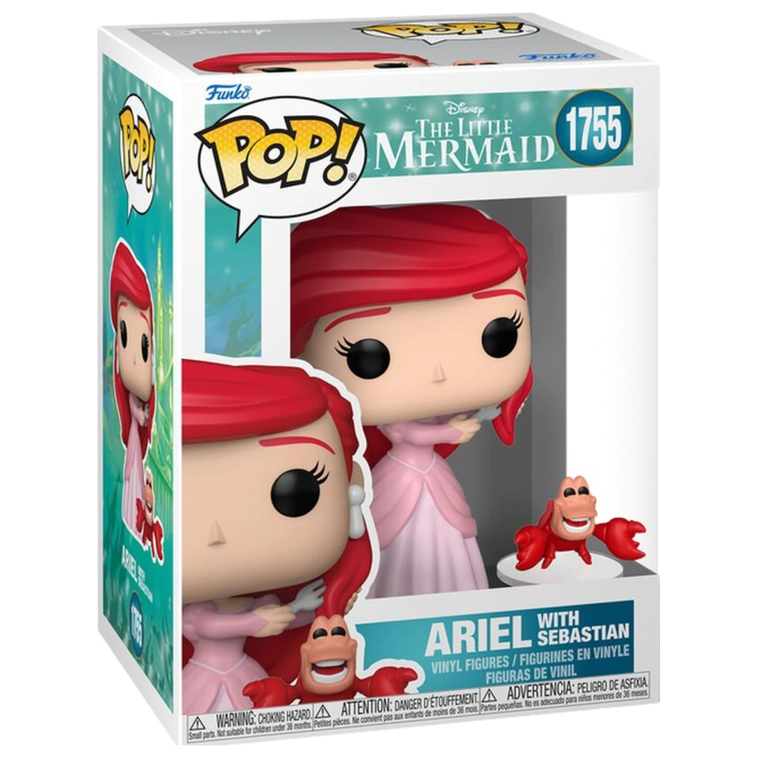 Funko POP figurka Disney Buddy Ariel se Sebastianem fotografii produktu