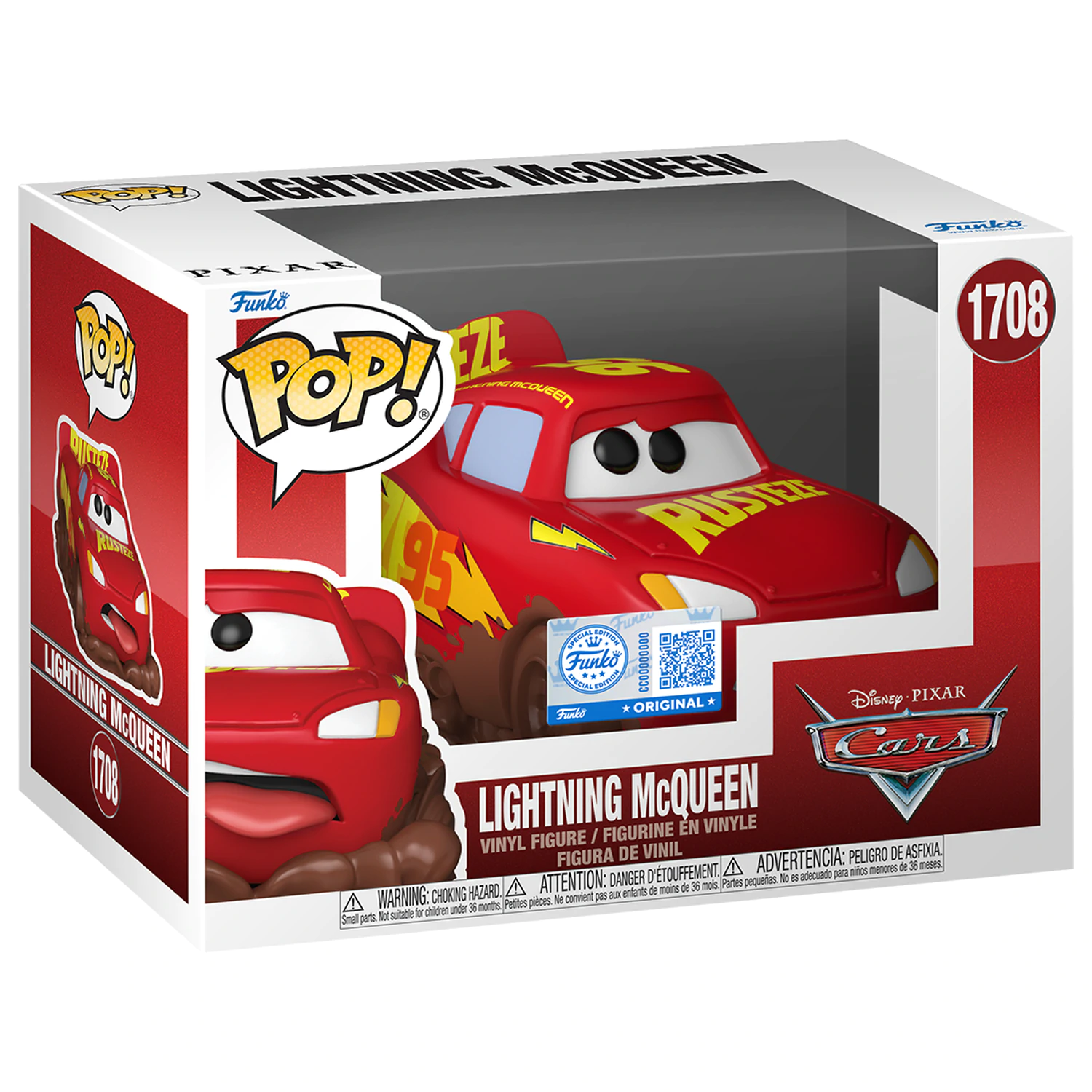Funko POP figurka Disney Cars Lightning McQueen fotografii produktu