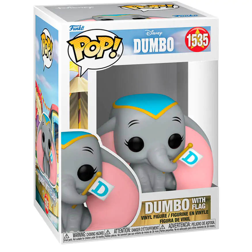 Funko POP figurka Disney Dumbo - Dumbo s vlajkou fotografii produktu