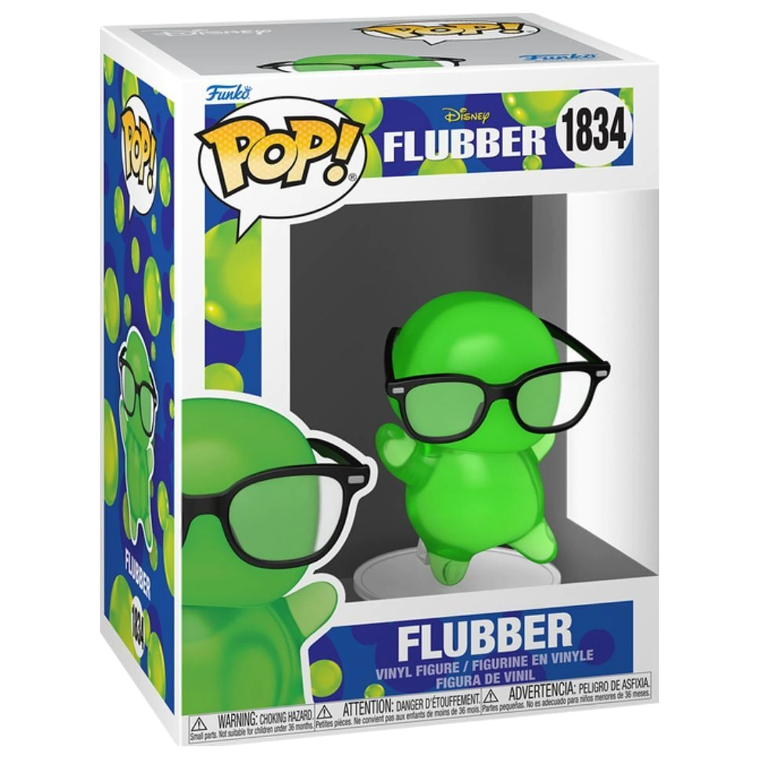 Funko POP figurka Disney Flubber - Flubber with Glasses Translucent fotografii produktu