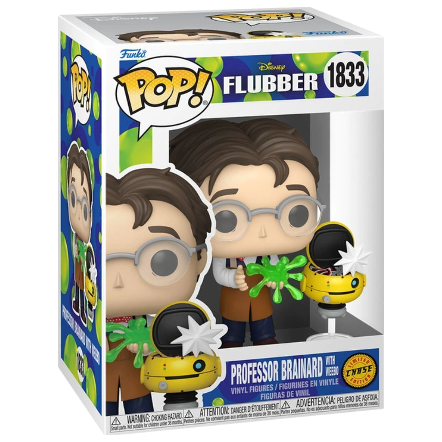 Funko POP figurka Disney Flubber Professor Brainard s Weebo Chase fotografii produktu
