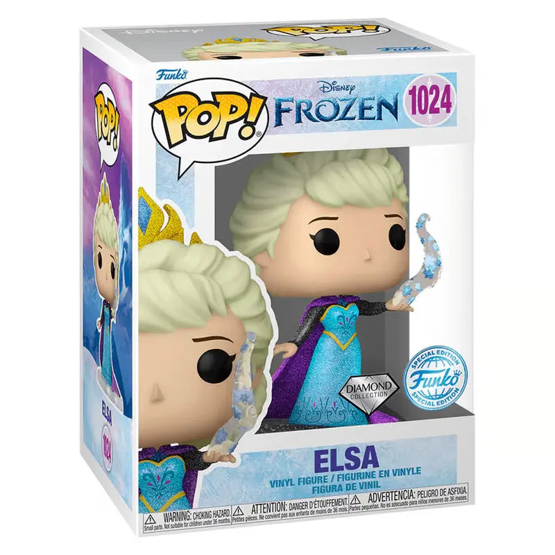 Disney: Ultimate Princess POP! Vinylová Figurka Elsa (Frozen) (DGLT) 9 cm fotografii produktu